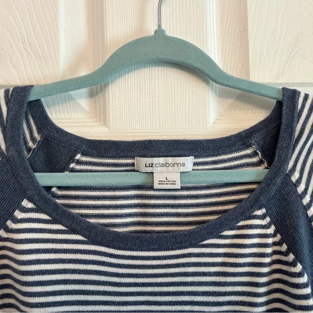 Liz Claiborne cotton sweater - Picture 4 of 4